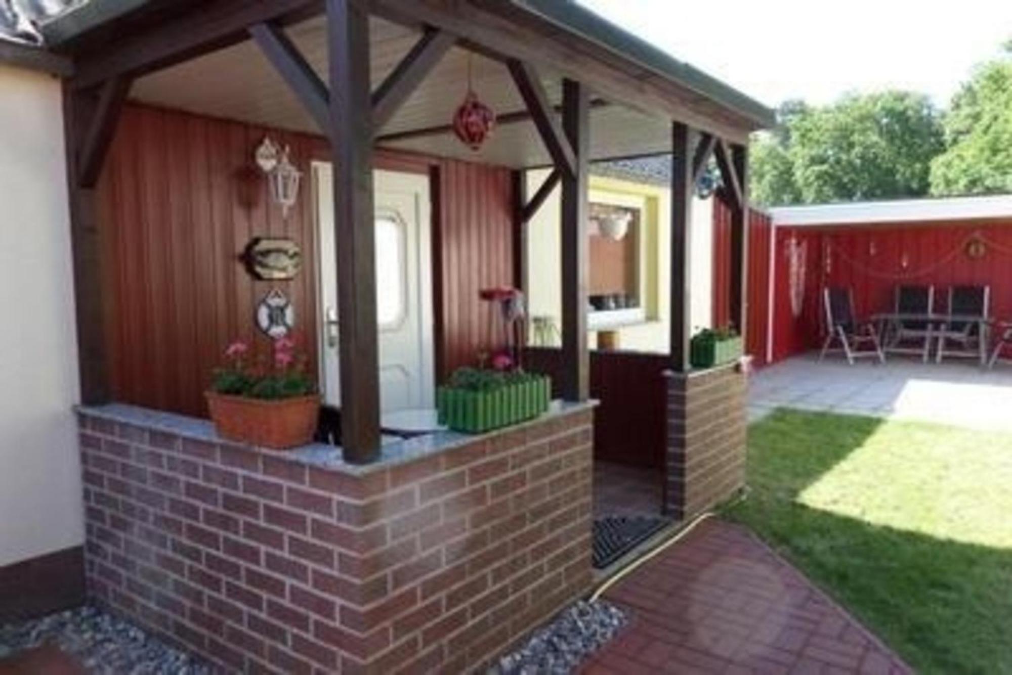 Wunderschoenes Ferienhaus In Altwarp Mit Grill Exterior foto